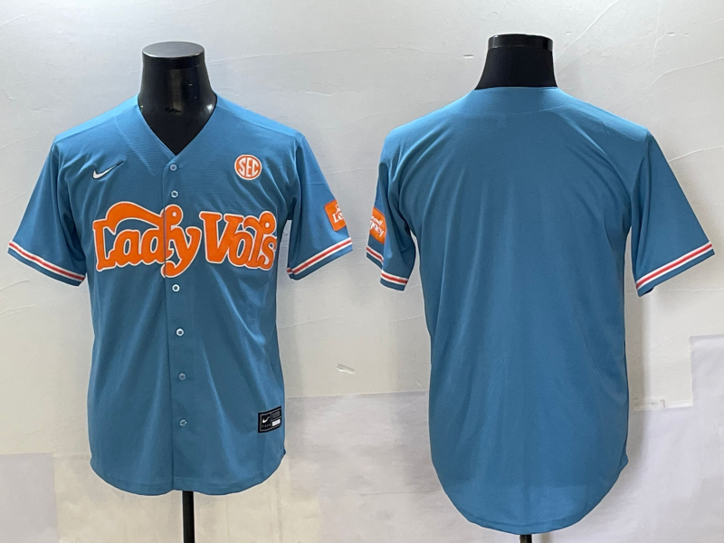 Men LSU Tigers blank blue Nike 2025 NCAA Jersey->ncaa teams->NCAA Jersey